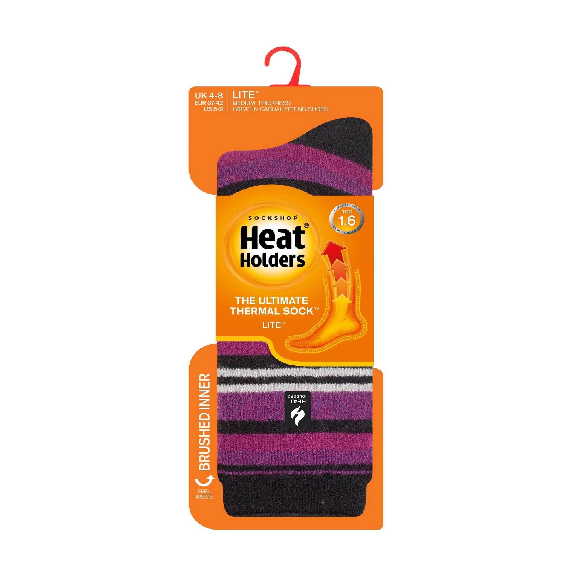 Heat Holders Lite - Femme Couleur Fantaisie Chaussettes Thermiques Pour Hiver 2/6