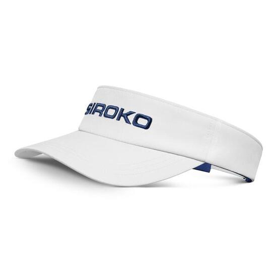 Herren und Damen sport.tennis Tennis-Visor GameCup White Weiß