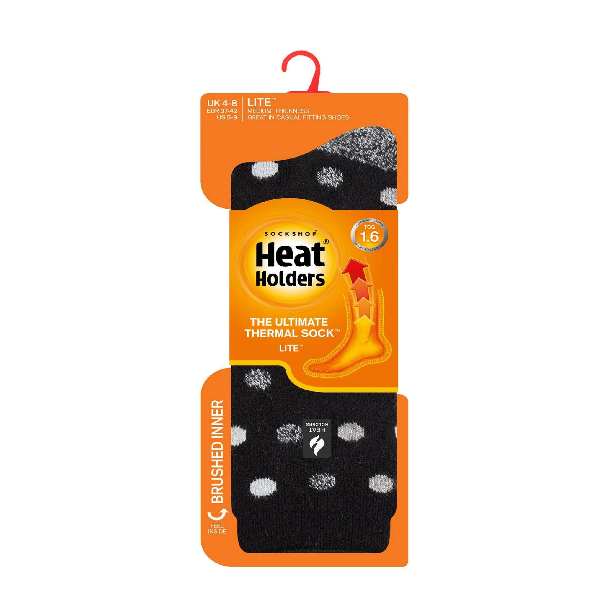 Heat Holders Lite - Damen Winter Dünn Bunt Muster Thermosocken für Geschenk 2/6