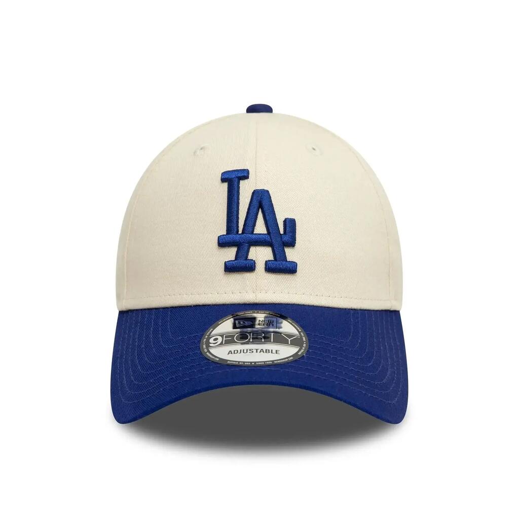 Cap New Era 9Forty LA Dodgers Colour Block cream dark blue