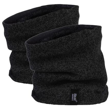 Lot de 2 cache-cou thermiques d'hiver pour hommes