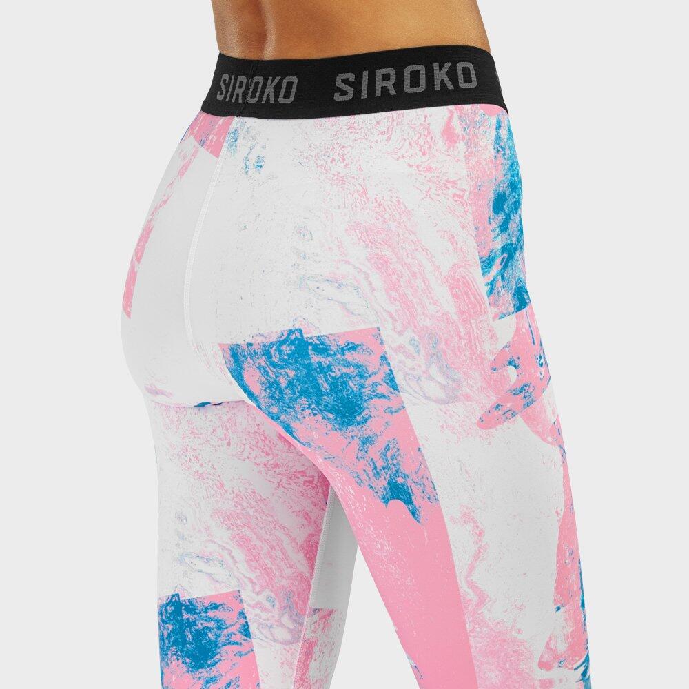 Pantalon sous-vêtement thermique femme Sports d'hiver Sakura Rose Bonbon 6/7