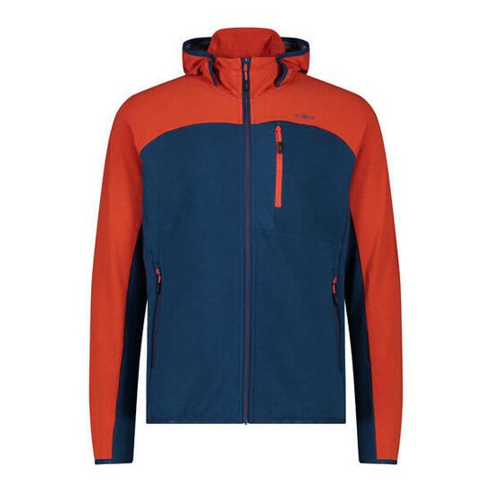 Felpa con cappuccio in pile elastico CMP