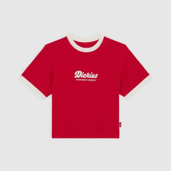T-shirt Dickies Lewistown Ringer rouge anglais