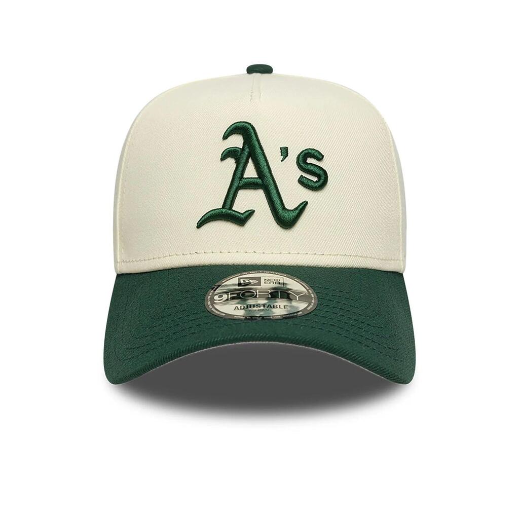 New Era 9Forty Oakland Athletics A-Frame Cream Cap