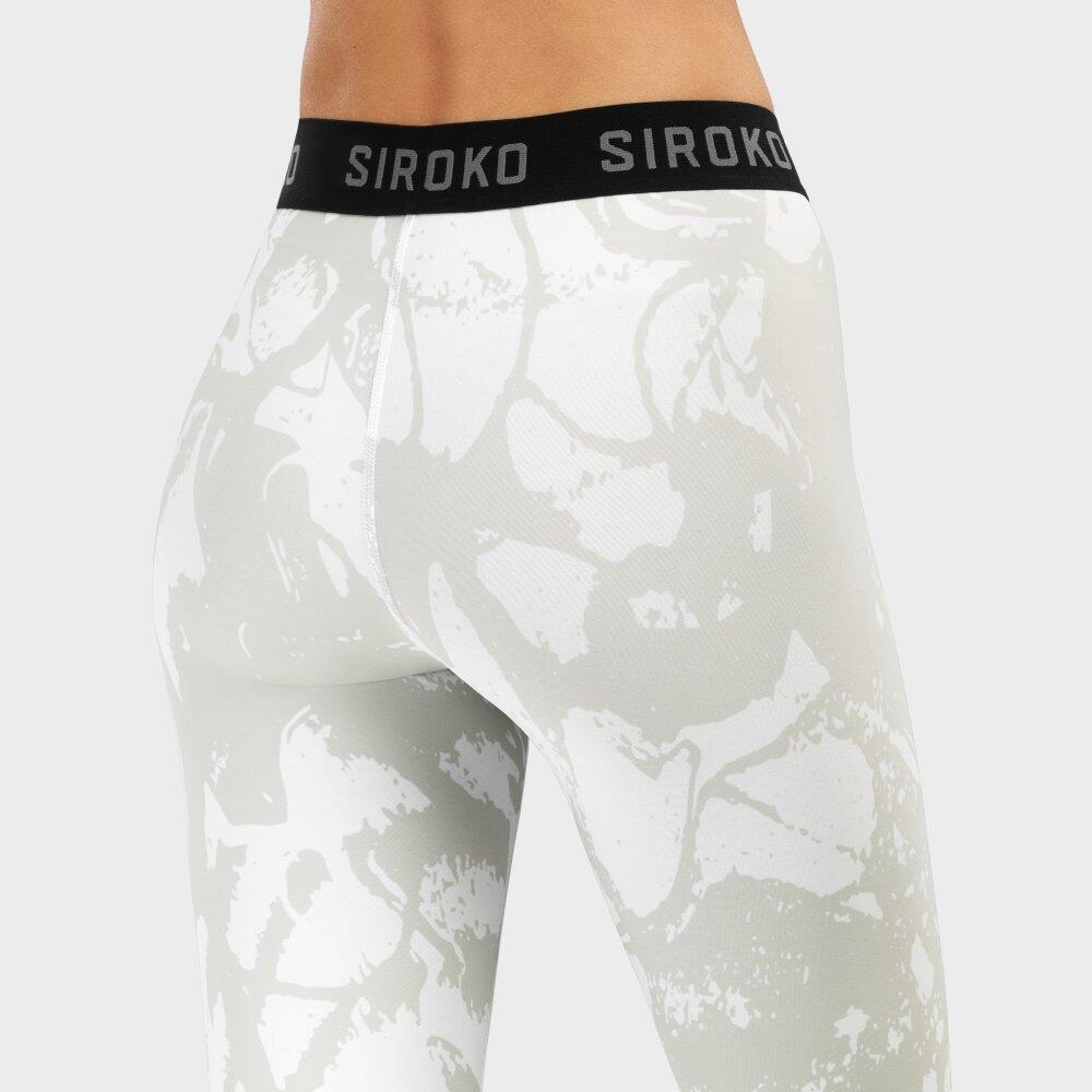 Pantalon sous-vêtement thermique femme Sports d'hiver Stellar Blanc 6/7