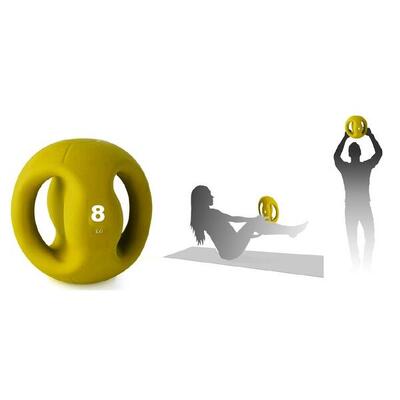 Palla medica con manico Tremblay 8 kg