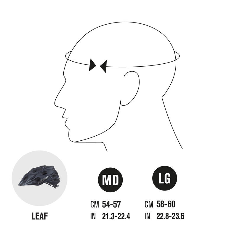 Helma MTB  Catlike Leaf Bordeaux Ledovec Mat