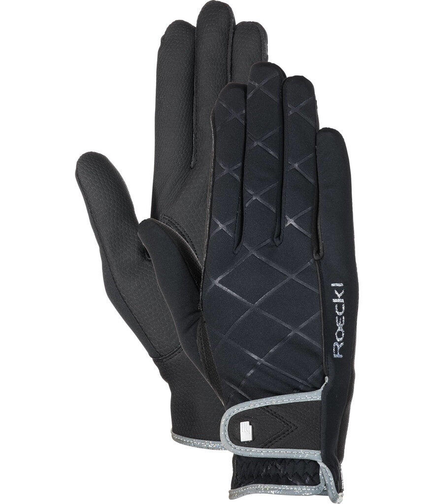 Winter Damen Reithandschuhe JULIA schwarz 5/5