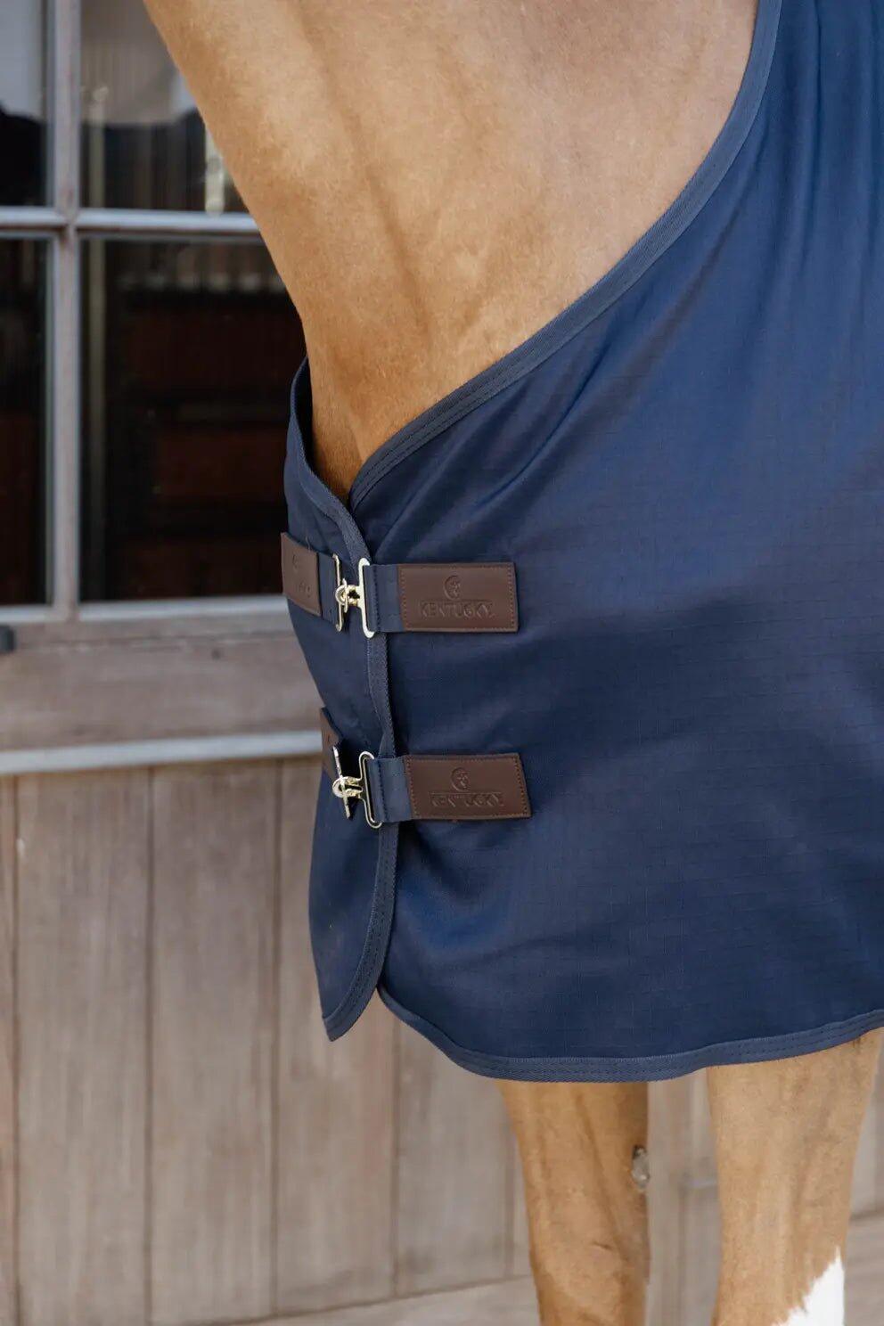 Kentucky Stable Paardendeken Classic Blauw - 6/6