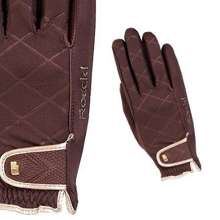 Winter Damen Reithandschuhe JULIA schwarz 4/5
