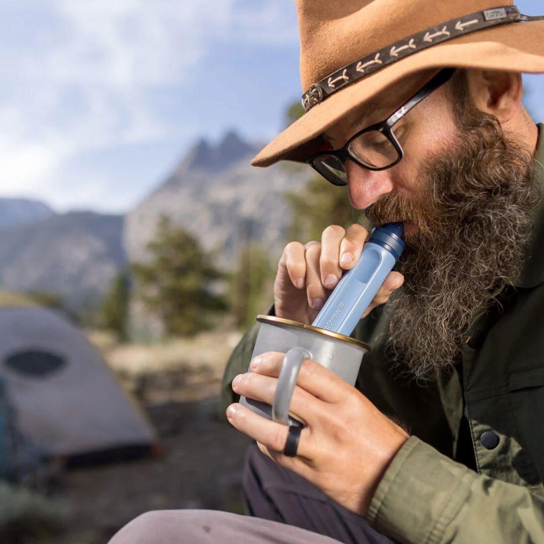 Paille Filtrante LifeStraw Personnal Peak Series Bleu 5/5