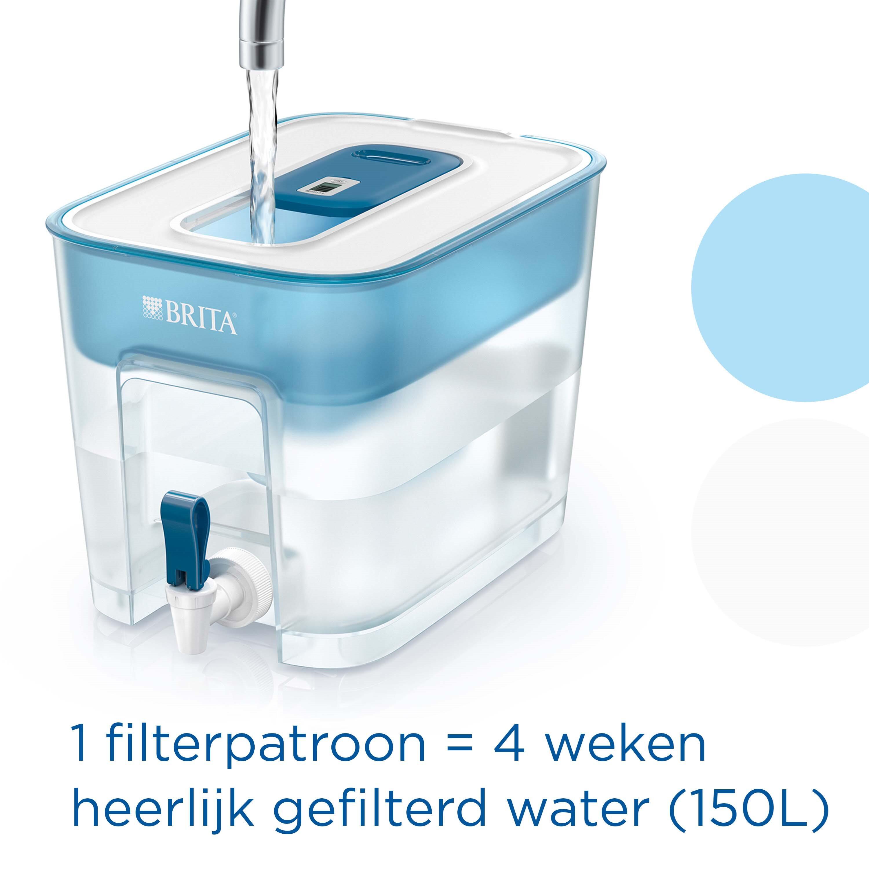 BRITA Depósito Flow 8,2 Litros Incluye 1 Filtro MAXTRA PRO 3/7