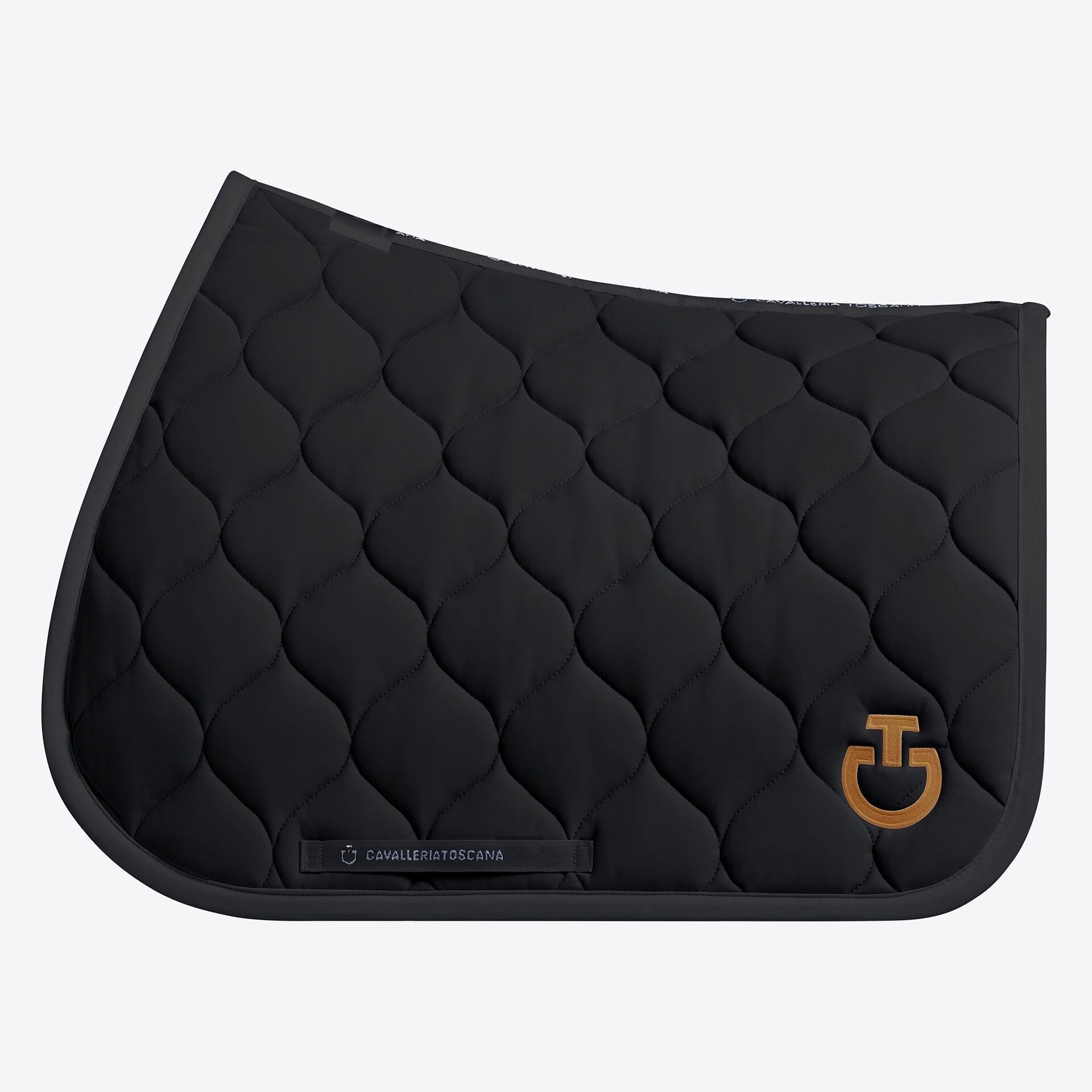 Tapis de selle New Circular Quilted Blanc - CAVALLERIA TOSCANA 4/7