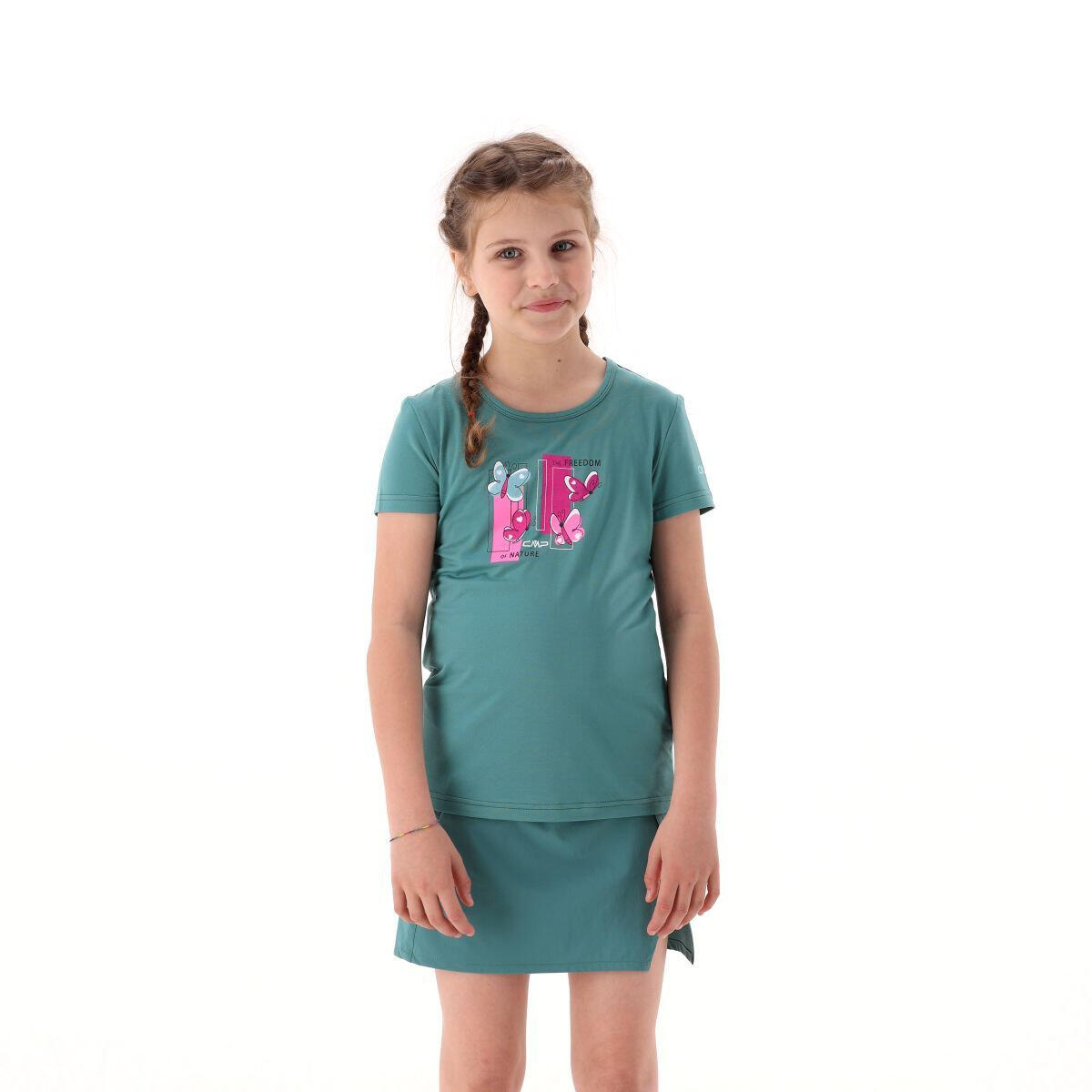 T-shirt à col large fille CMP 4/7