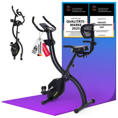 Velo fit – inklapbare hometrainer met rugleuning