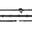 Dy'on 1/2 (13mm) Rubber Teugels 7 Lederen Stops Hunter Coll. Zwart -
