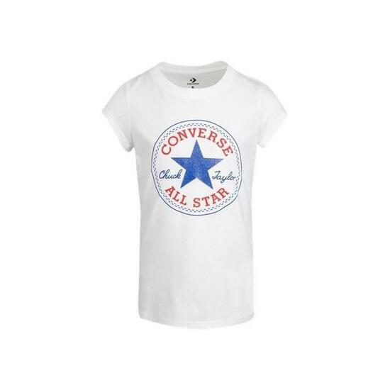 T-shirt junior converse bianco