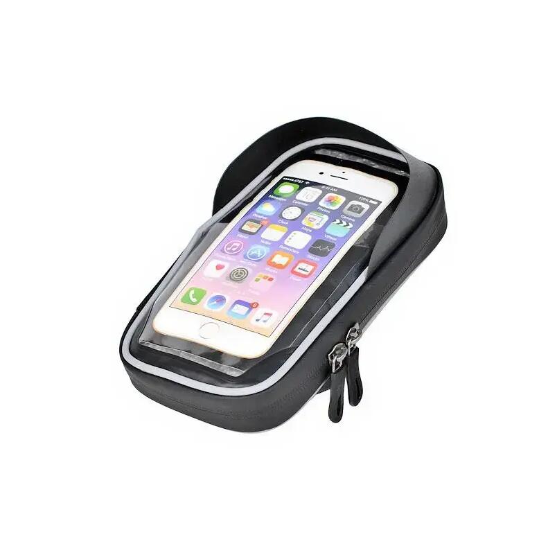Bicycle Handlebar Bag 0.2 Liter with Mobile Phone Holder 6.4"