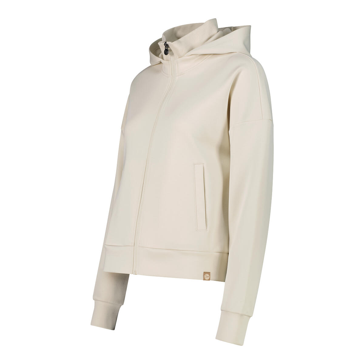 Felpa con cappuccio e col alto in maglia a coste donna CMP 3/3