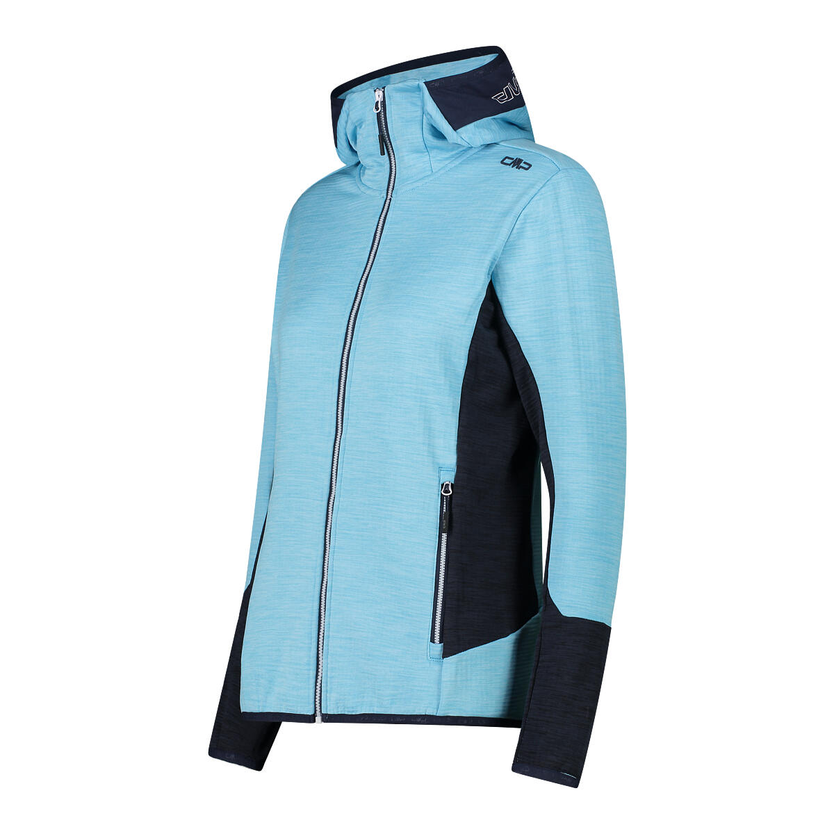 Veste à capuche en polaire femme CMP 3/3