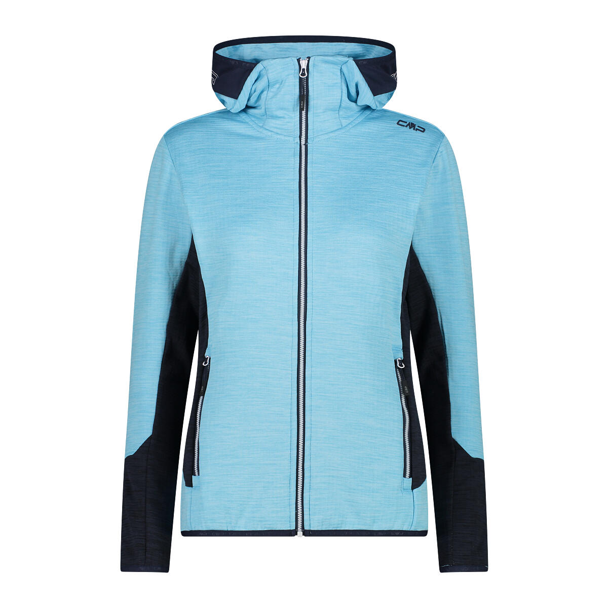 Cmp - Veste À Capuche En Polaire Femme Cmp - Sweat-shirt - Bleu - Decathlon