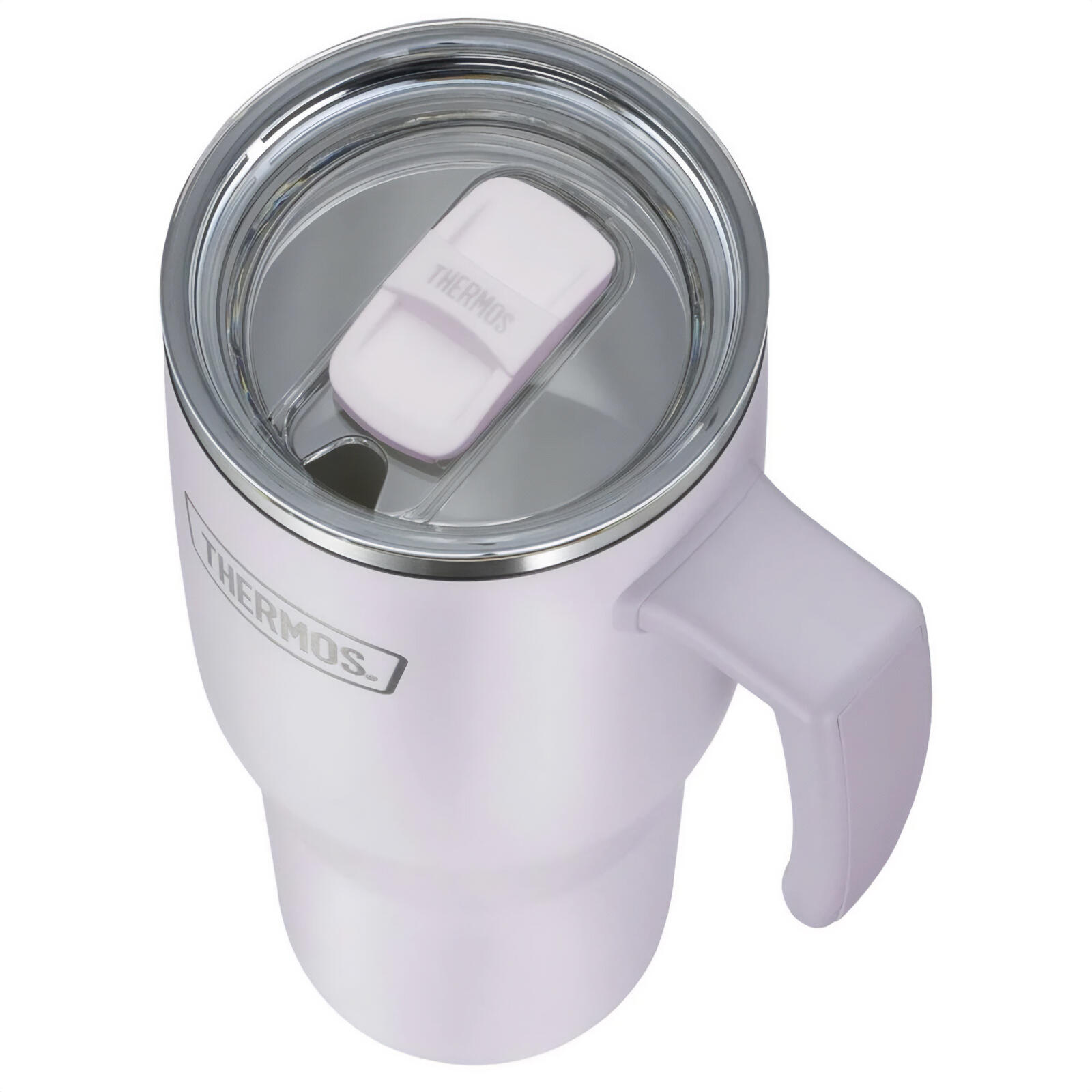 Gobelet Refreshing Gobelet isolant Bouteille à boire Poignée Paille 1,1 L 3/4