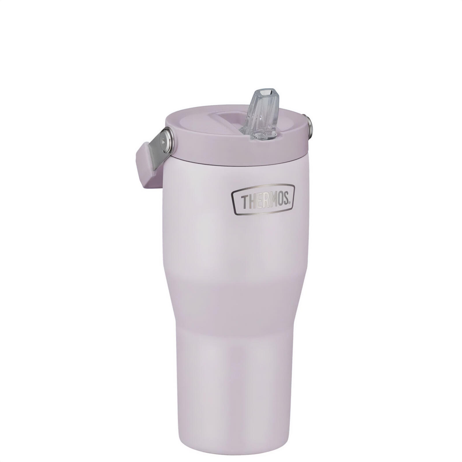 Gobelet Refreshing Gobelet isolant Bouteille à boire Poignée Paille 0,85 L 2/5
