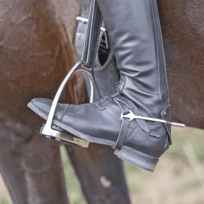 Lot de 2 Étriers pour cheval Sprenger Caoutchouc 2/7
