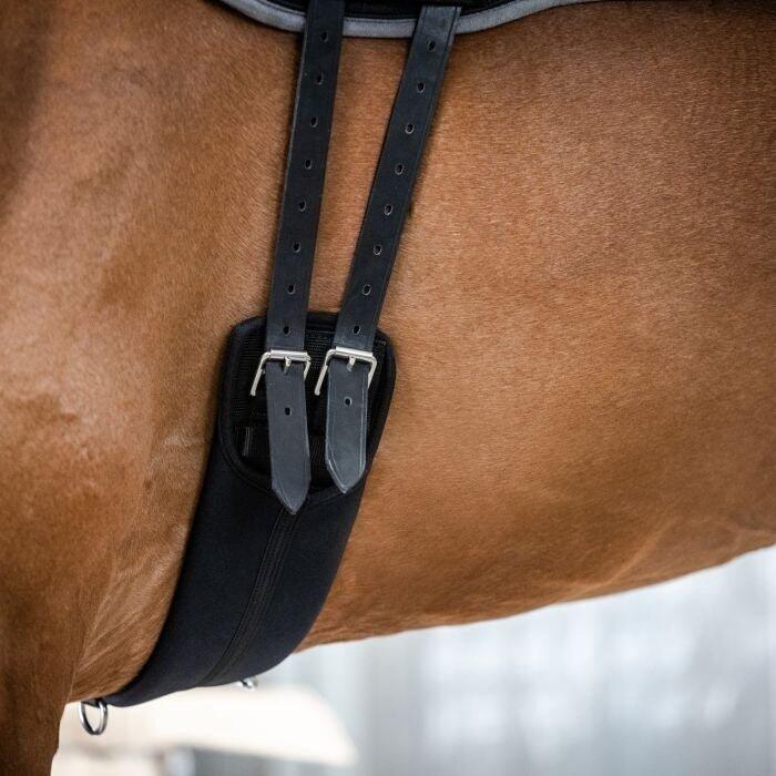 Sangle de selle courte en néoprène sans extrémités élastiques Stübben 3/3