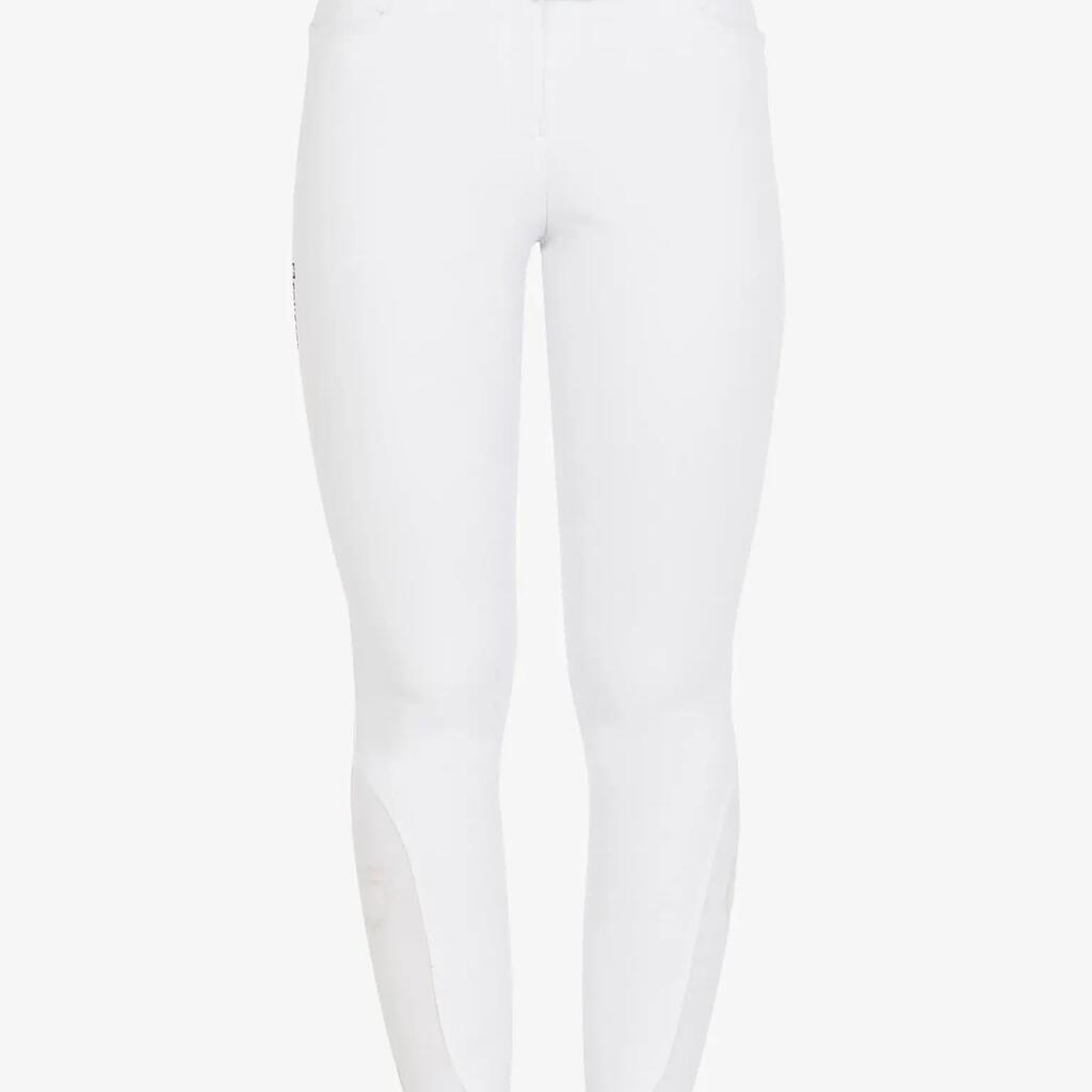 Women's summer slim fit pants in bi-stretch technical fabric