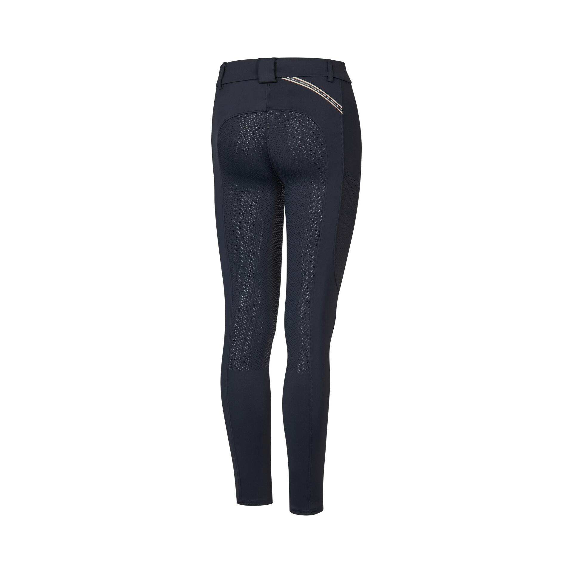 Kingsland Klkayasa Meisjes Full Grip Rijbroek Ss25 Blauw - 2/2