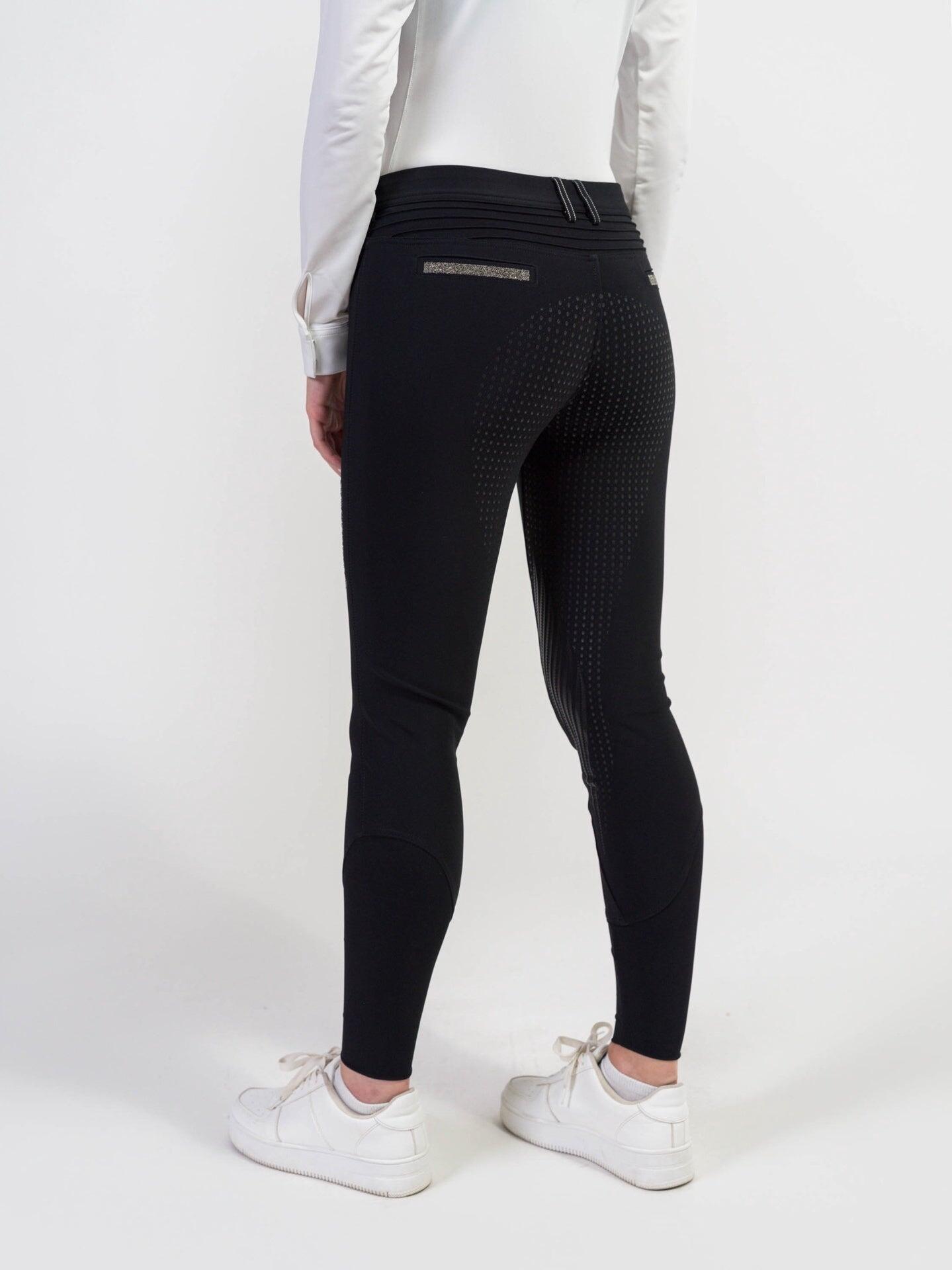 Samshield Dames Rijbroek Diane Boreal Full Grip Champagne Wit - 6/7