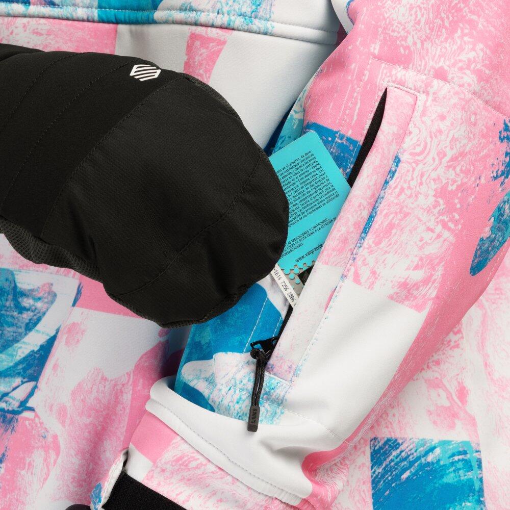 Casaco de snowboard para homem Desportos de inverno W1 Holi Rosa Chiclete 6/7