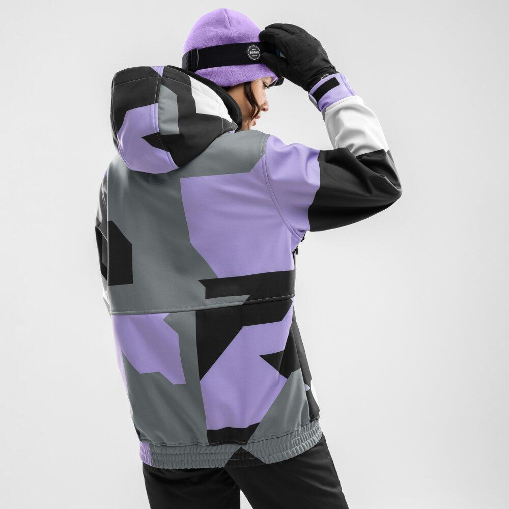 Women Winter sports 's snowboard jacket W1-W Tignes Lavender 6/7