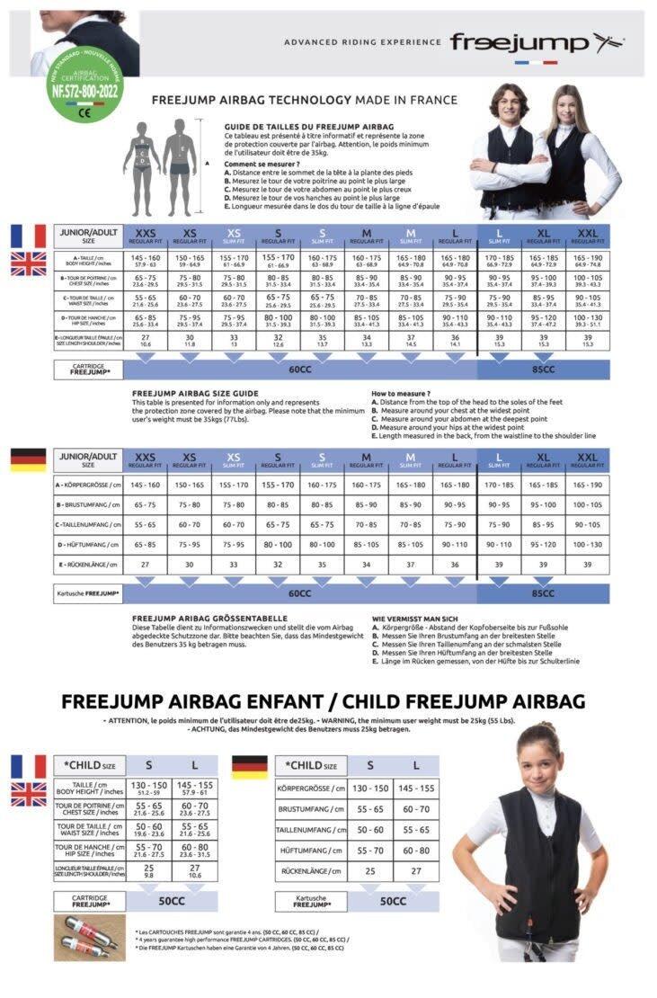 Freejump Airbagvest Kids Zwart - 3/7