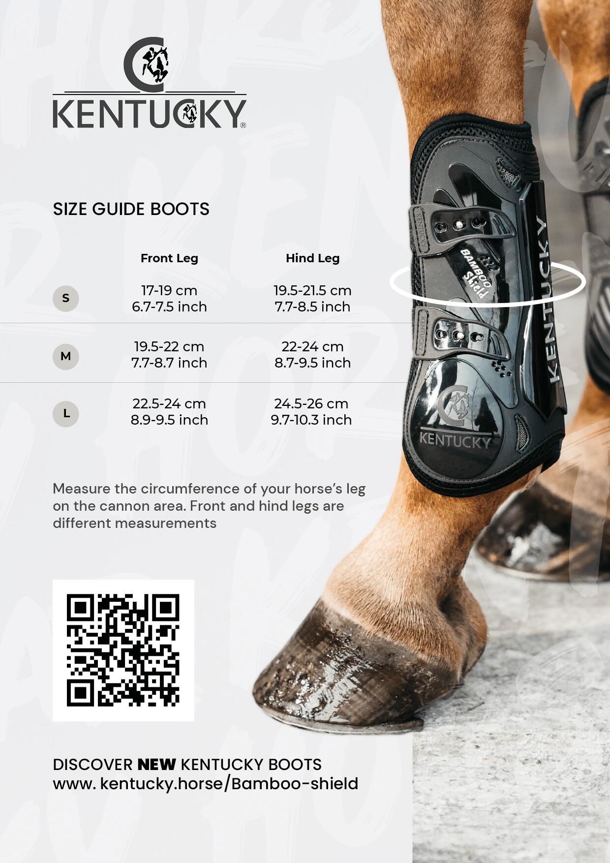 Velcro fetlock guards  Kentucky Air 7/7