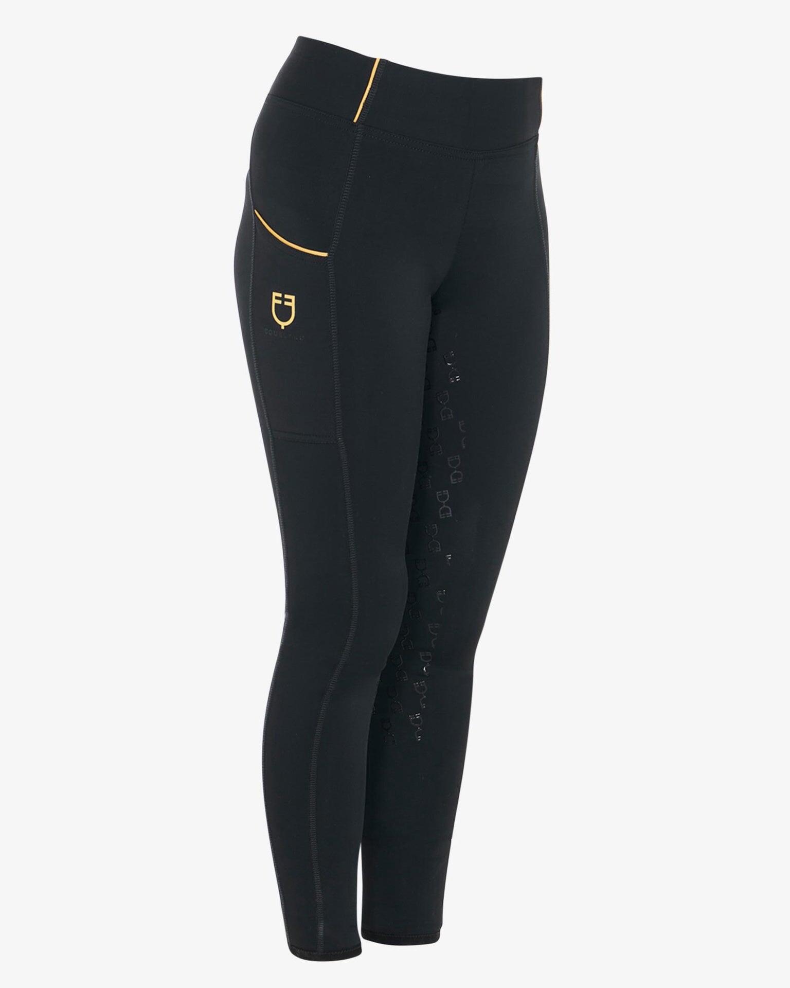 Equestro Meisjes Slim Fit Grip Legging Apple - 5/7