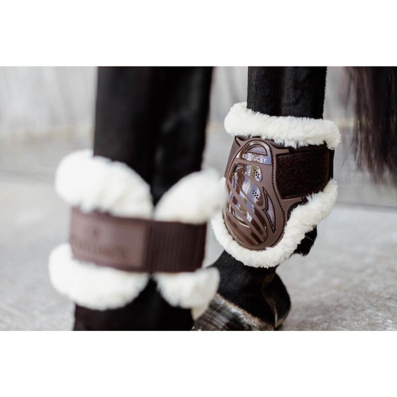 Kentucky Vegan Wol Strijklappen Bruin -
