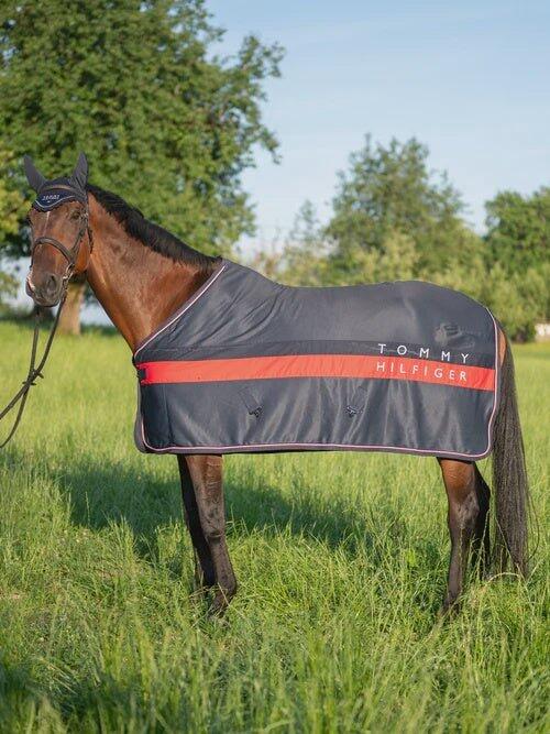 Tommy Hilfiger Equestrian Kingston Light & Dry Color Block Paardendeken 6/7