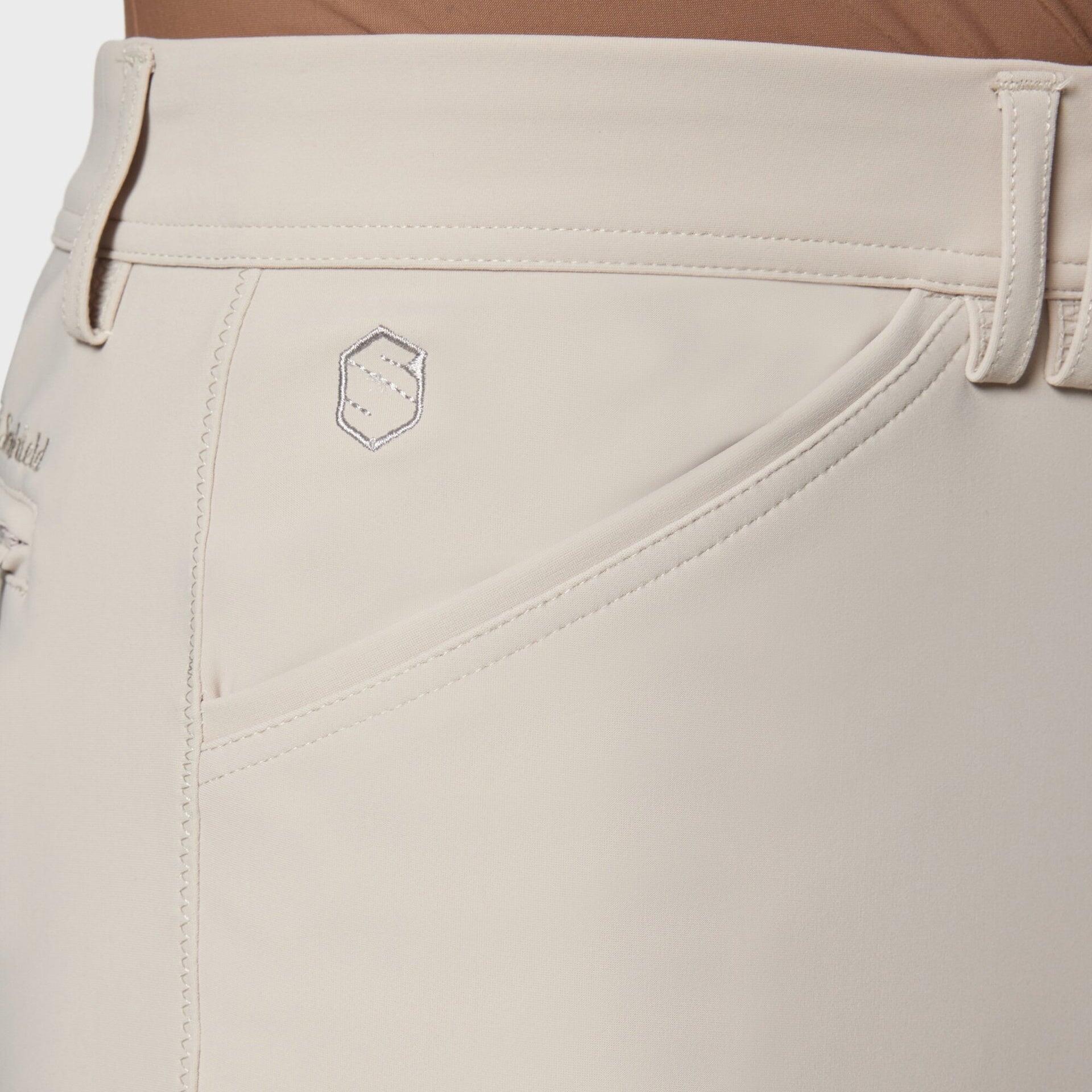 Samshield Raphael Knie Grip Rijbroek Heren Ss25 Wit - 3/7