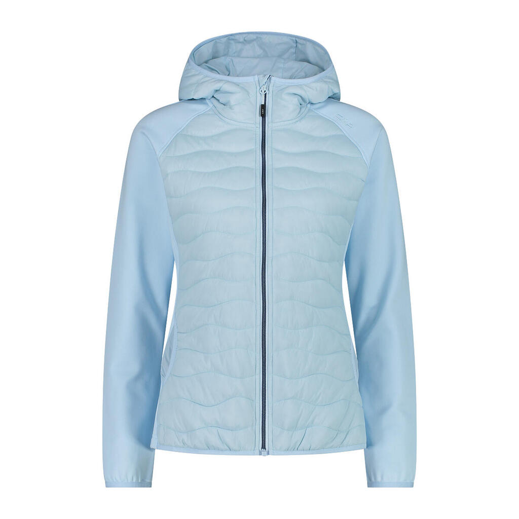 Women's hybrid hooded jacket CMP