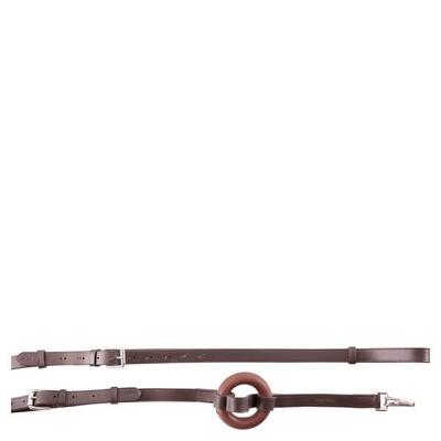 Teugels voor vast paard met ring en rubber premiere