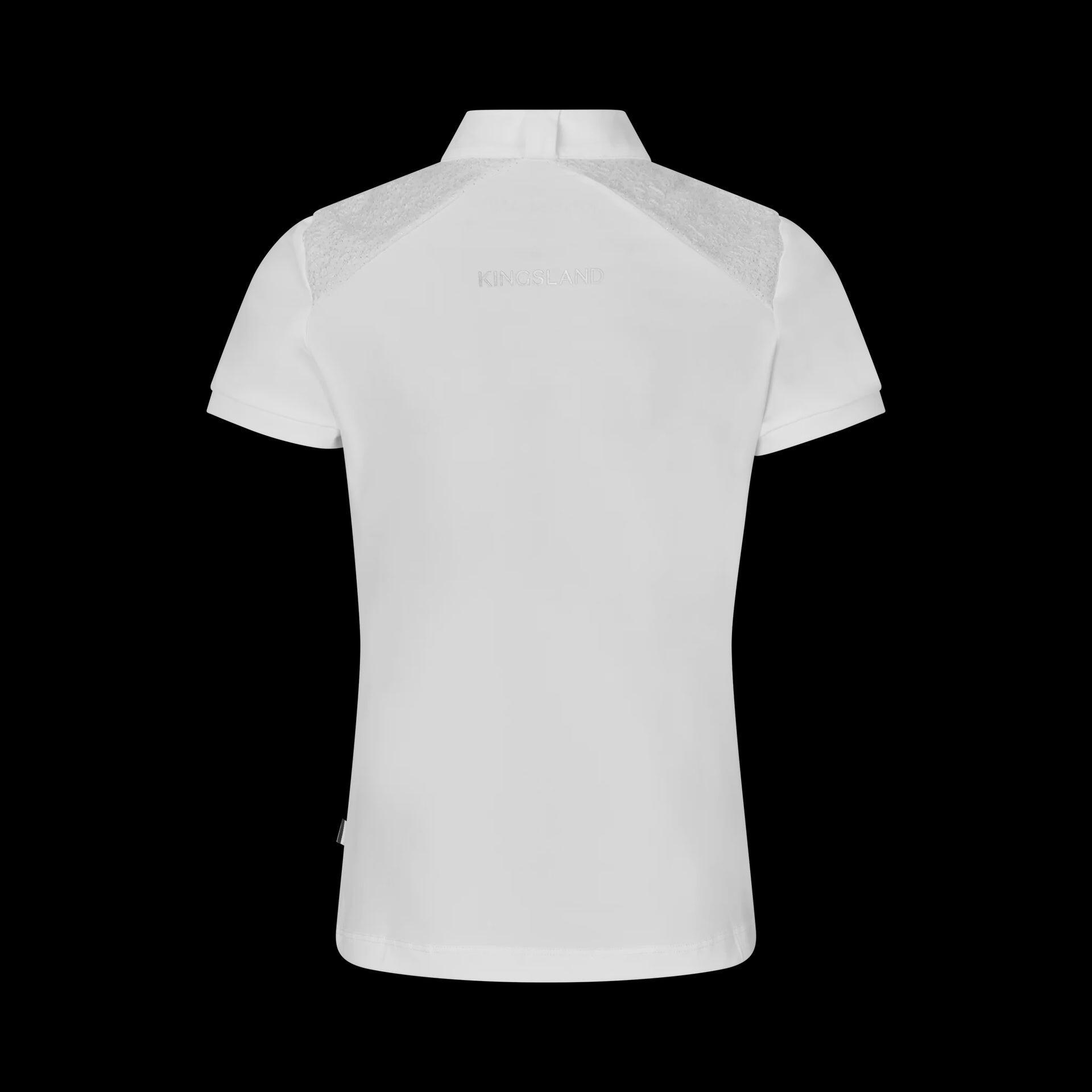 Kingsland Klnala Wedstrijdshirt Meisjes Ss25 Wit - 2/2