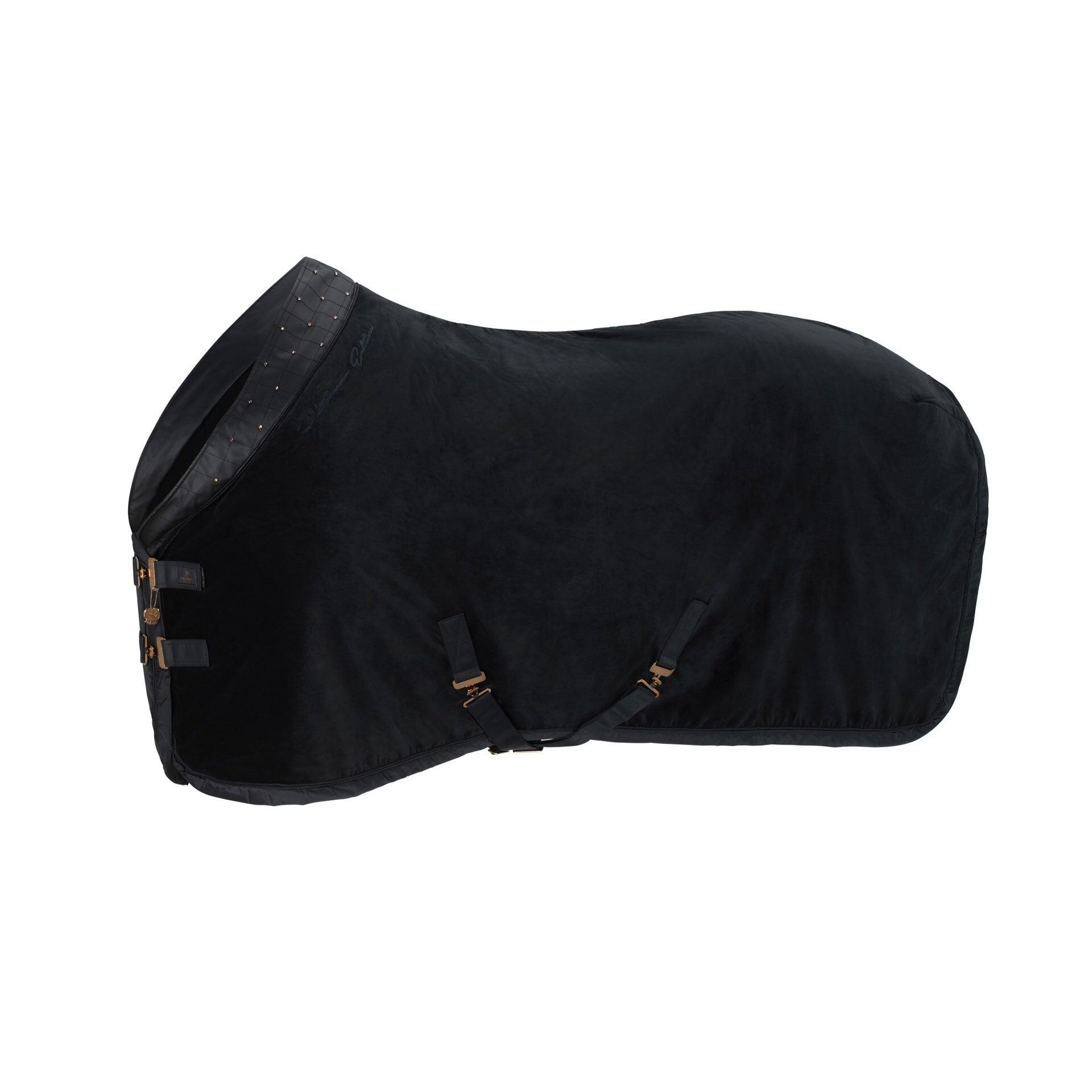 Eskadron Sweat Paardendeken Velvet Crystal Shetty Platinum 23 Black Zwart - 2/2
