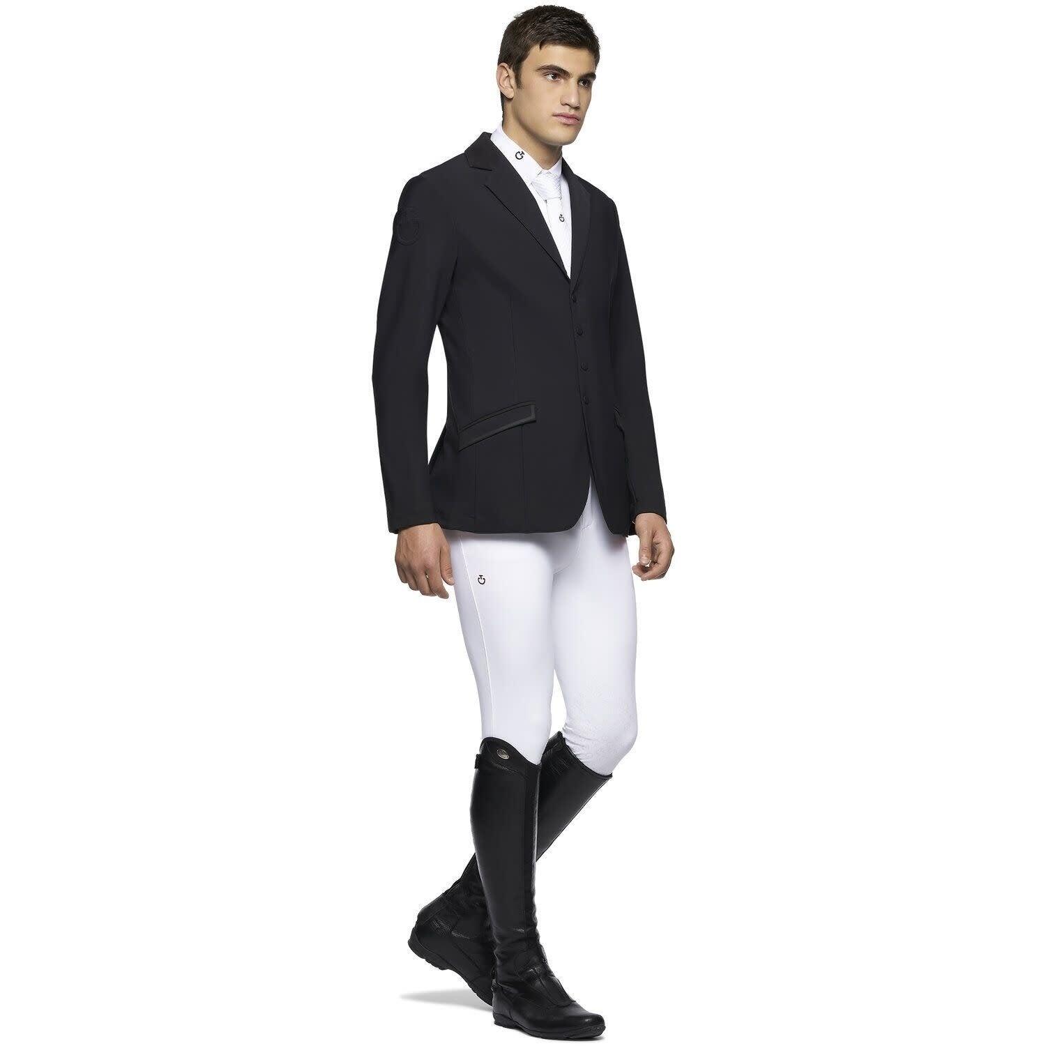 Cavalleria Toscana Heren Lightweight Rits Wedstrijd Jas Zwart - 3/7