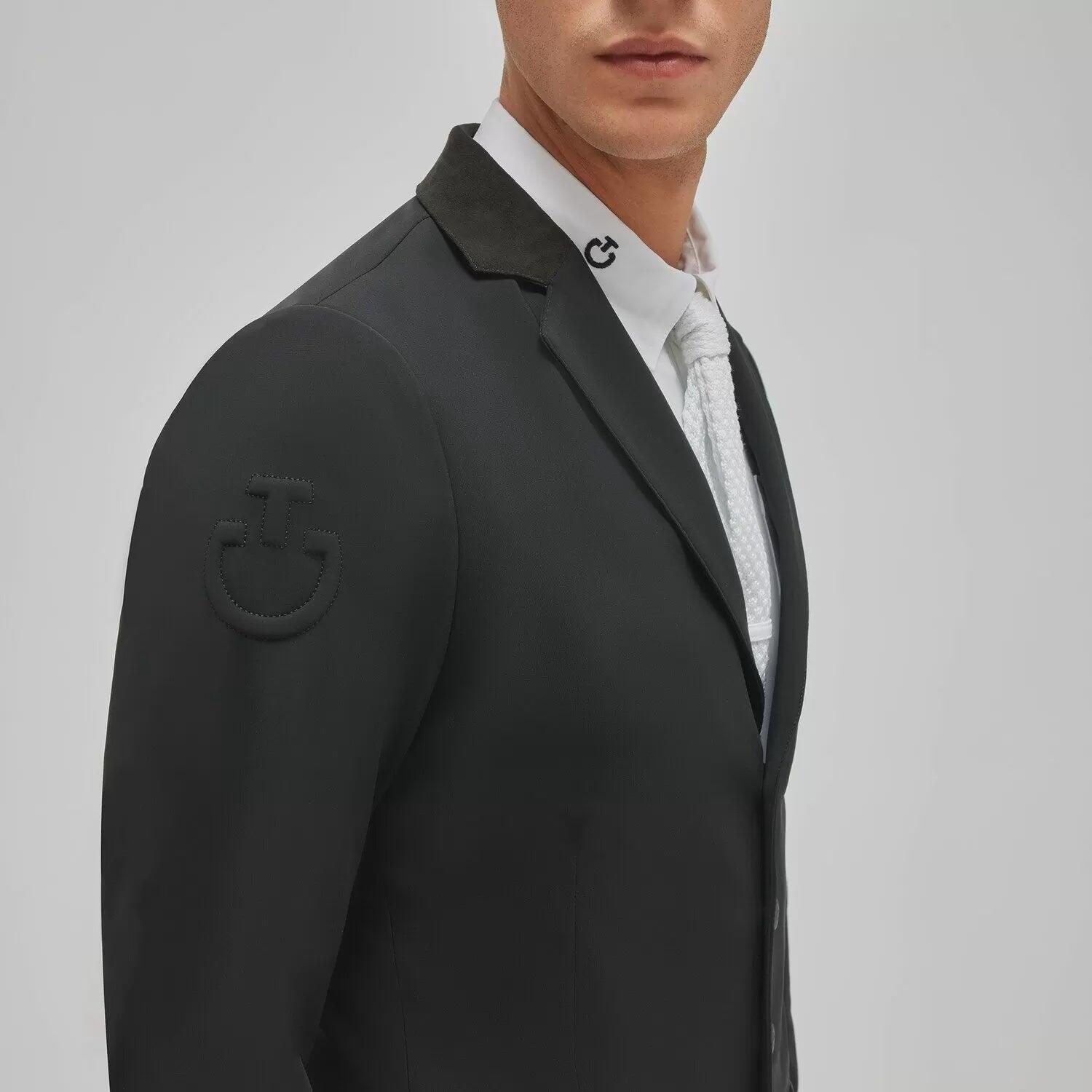 Cavalleria Toscana Heren Lightweight Rits Wedstrijd Jas Zwart - 7/7