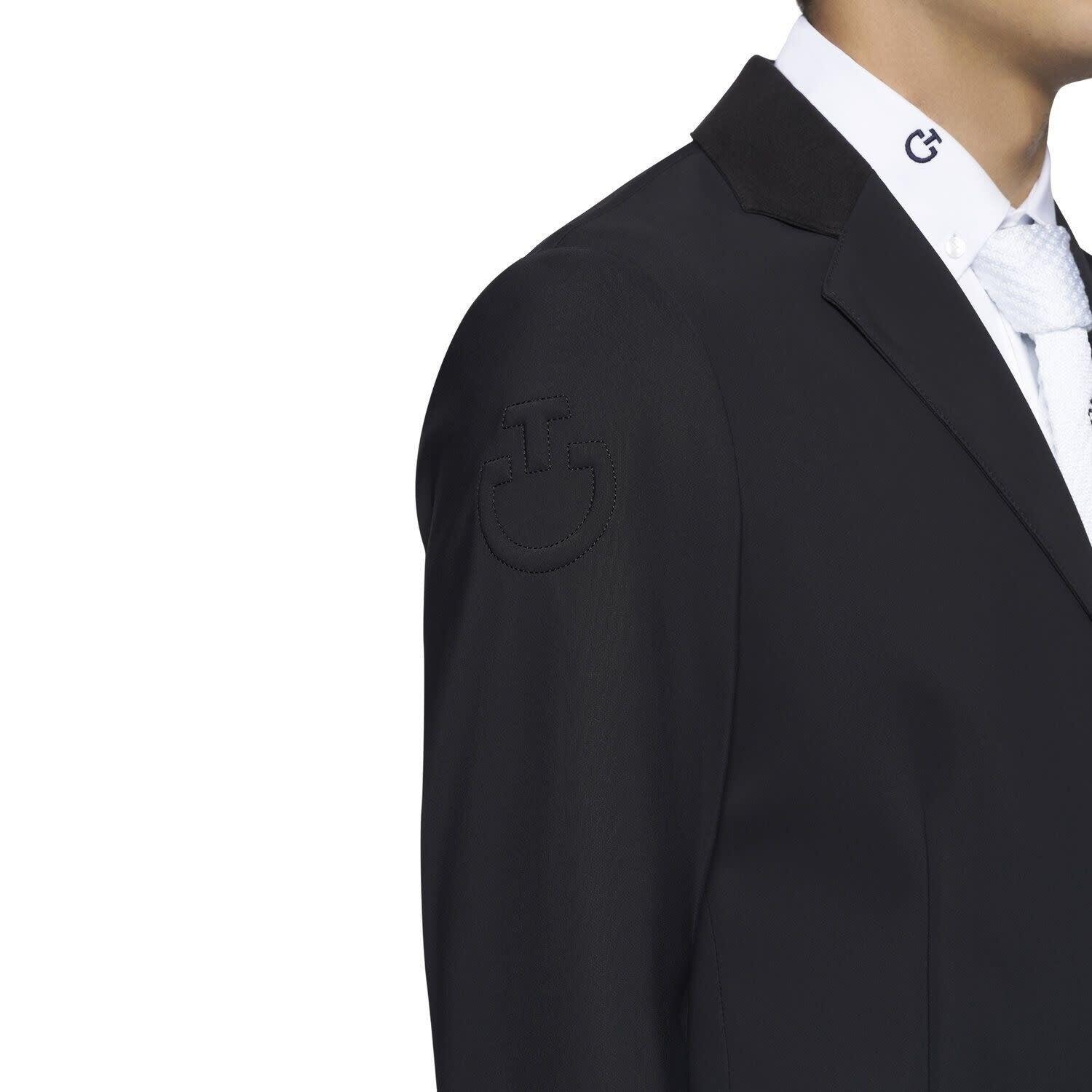 Cavalleria Toscana Heren Lightweight Rits Wedstrijd Jas Zwart - 4/7