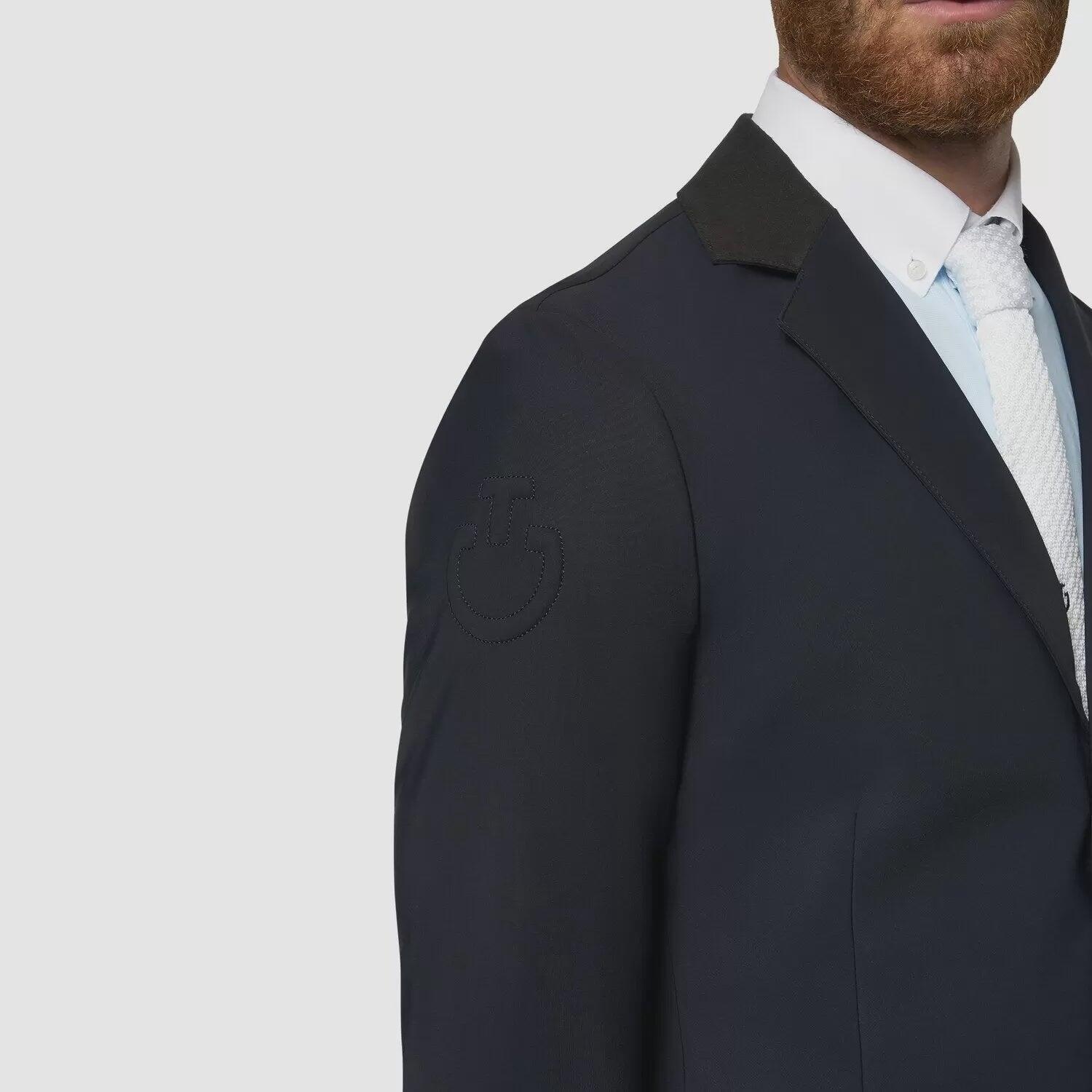 Cavalleria Toscana Heren Lightweight Rits Wedstrijd Jas Zwart - 6/7