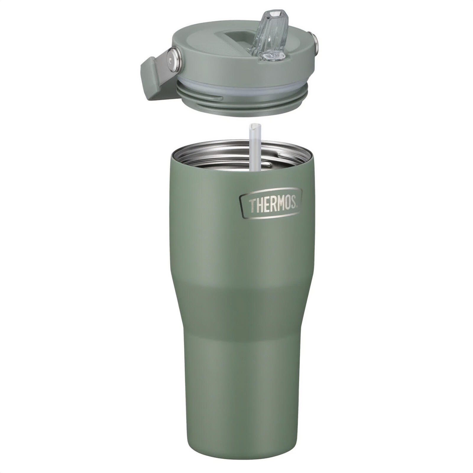 Geïsoleerde mok Refreshing Drinkfles Handvat Rietje 0,85 L 4/4